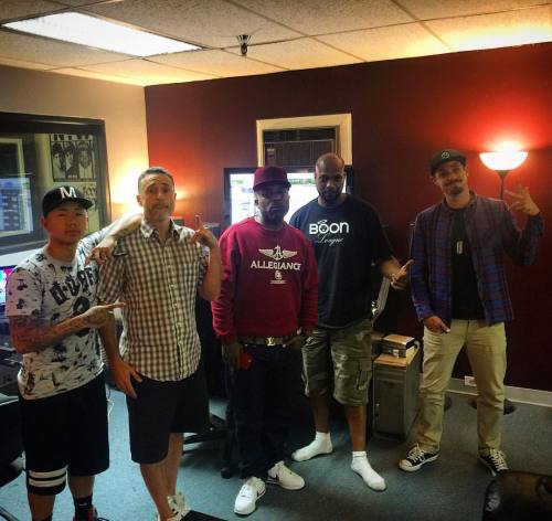 Life’s a trip. Here we are working a new tune with 1 of #SanDiego’s greatest & original pioneers out here in the #HipHop & #Rapgame, Mr. @OGMitchySlick. On the other side, wrapping up a couple tracks from 1 of San Diego’s newest and extremely promising artists, @HeartBreaka. Trying to stay in the middle of it all with the amazing @jaywatproduction as we bring together common interests in a thriving music community that often distances itself from each other. Good looking out to those who understand the concept of #powerinnumbers. #SanDiegoMusic #SanDiegoHipHop #southeastsandiego #southsandiego #pacificbeach #beachcities #eastdaygo #vokabkompany #ogmitchyslick #heartbreaka #jaywatproduction #goodkompany #wrongkind iheartbreaka #foshoentertainment (at JayWat Production Studio)