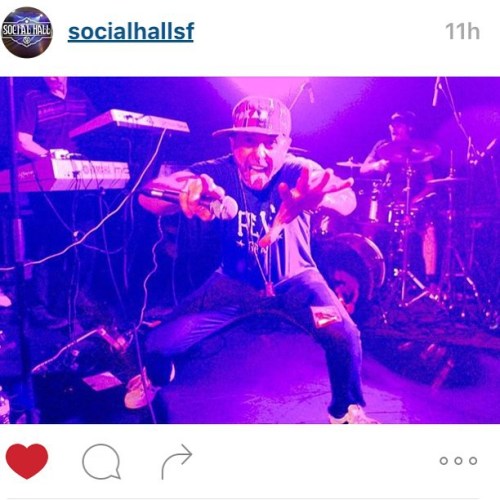 #Repost !Shout out to @socialhallsf & @diegosumbrella for a great night in #SanFrancisco last night! Tonight we are in #Denver at #larimerlounge tonight for a gig with @allcheifs ! Doors at 10:30 sharp. Free beer / Free music / Free fun for every1. Photo cred @stillharper ✌🏽️#VokabKompany #GoodKompany #RiNo #ArtDistrict #LiveMusic (at Larimer Lounge)